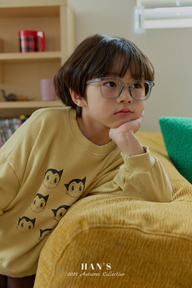 Han's - Korean Women Fashion - #momslook - Atom Sweatshirt (Adult) - 3