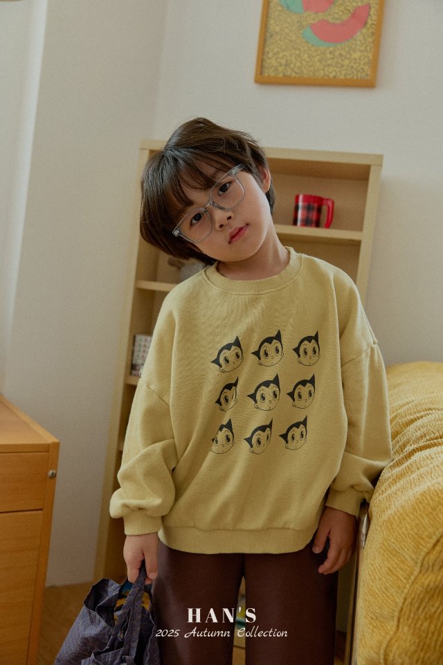 Han's - Korean Women Fashion - #momslook - Atom Sweatshirt (Adult) - 5