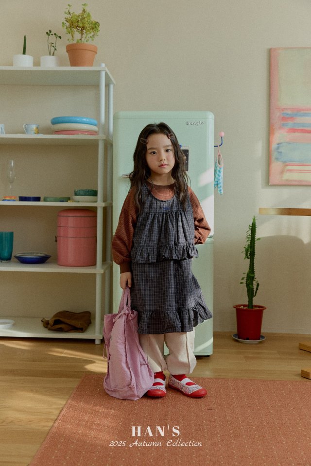 Han's - Korean Women Fashion - #momslook - Jelly Stripe Tee (Adult) - 8