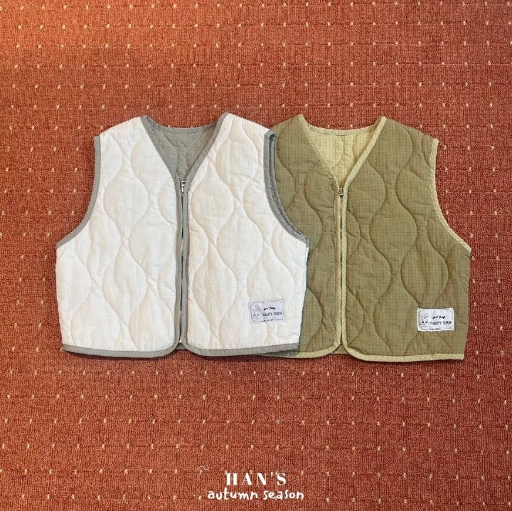 Han's - Korean Women Fashion - #womensfashion - Snow Vest (Reversible) (Adult) - 12