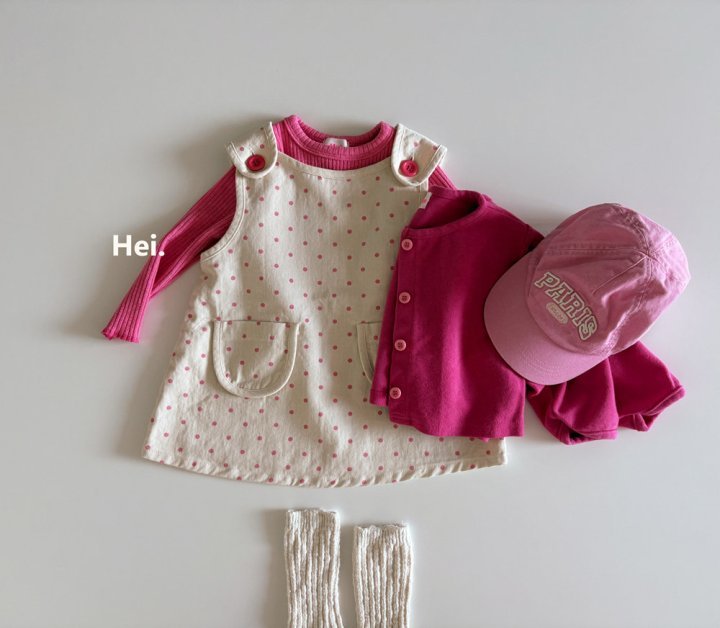 Hei - Korean Children Fashion - #Kfashion4kids - Ribbed Tee - 10