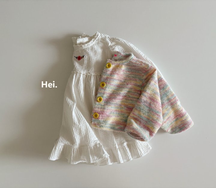 Hei - Korean Children Fashion - #Kfashion4kids - Rainbow Cardigan - 8