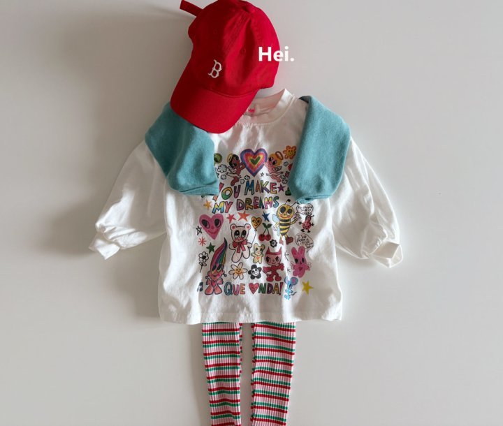 Hei - Korean Children Fashion - #Kfashion4kids - Stripe Leggings - 10