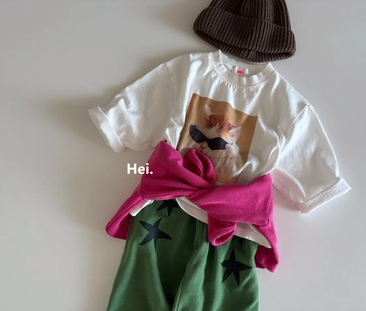 Hei - Korean Children Fashion - #Kfashion4kids - Meow Tee - 9