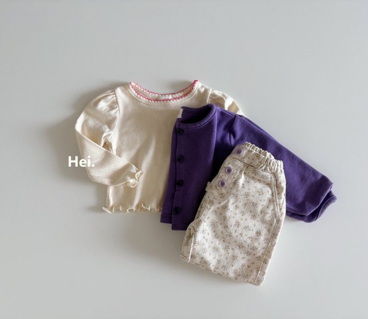 Hei - Korean Children Fashion - #Kfashion4kids - Flower Pants - 7