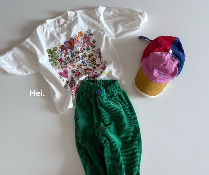 Hei - Korean Children Fashion - #Kfashion4kids - Drawing Tee - 5