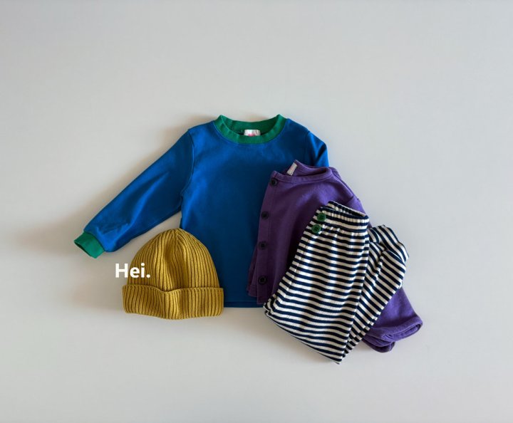 Hei - Korean Children Fashion - #childrensboutique - Stripe Pants - 10
