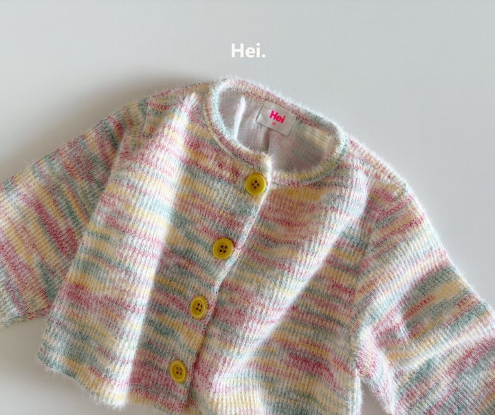 Hei - Korean Children Fashion - #designkidswear - Rainbow Cardigan - 2