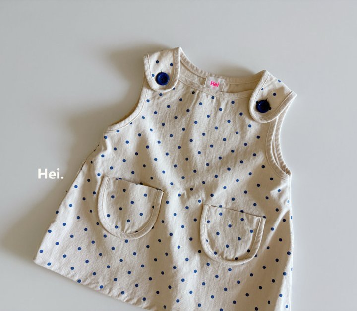 Hei - Korean Children Fashion - #fashionkids - Dot One-piece - 5