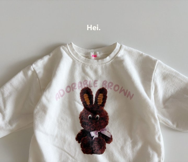 Hei - Korean Children Fashion - #kidsshorts - Bunny Girl Tee - 3