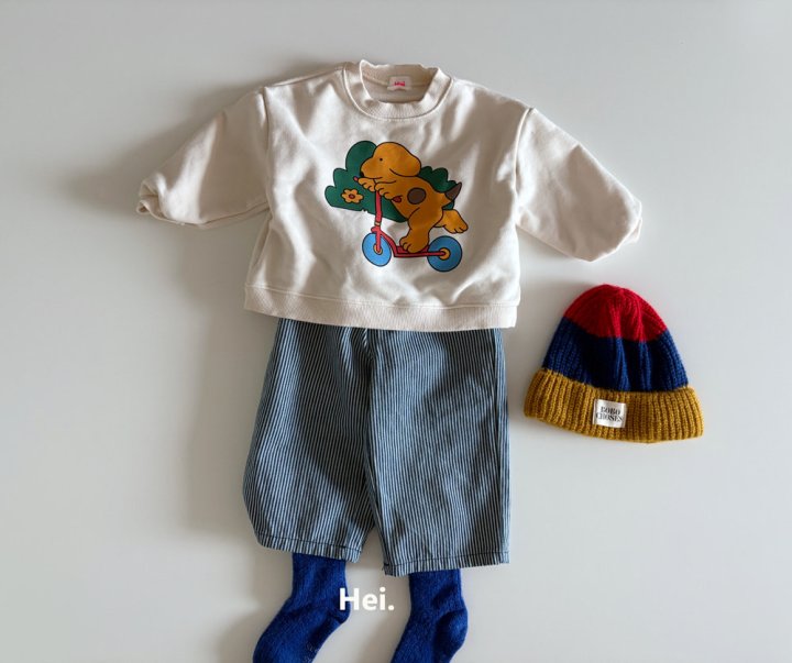 Hei - Korean Children Fashion - #kidsshorts - Puppy Sweatshirt - 10