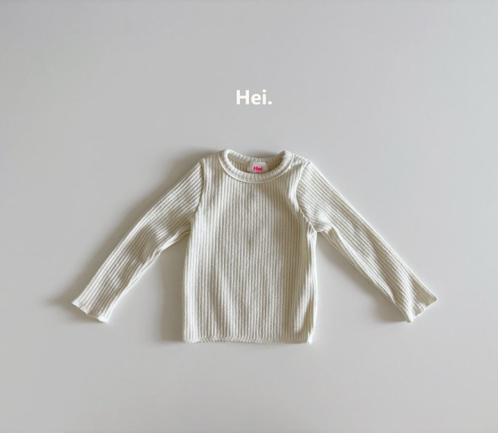 Hei - Korean Children Fashion - #kidsstore - Ribbed Tee - 8