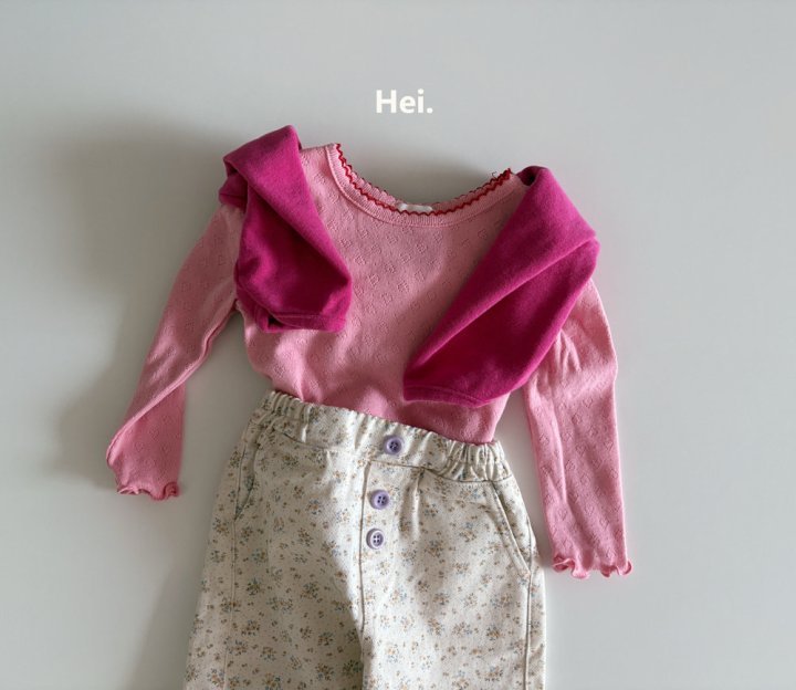 Hei - Korean Children Fashion - #kidsstore - Flower Pants - 5