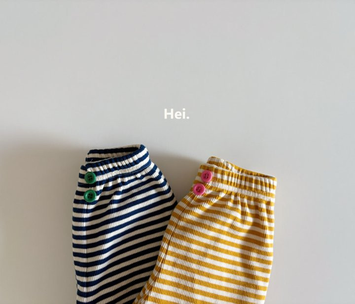 Hei - Korean Children Fashion - #kidsstore - Stripe Pants