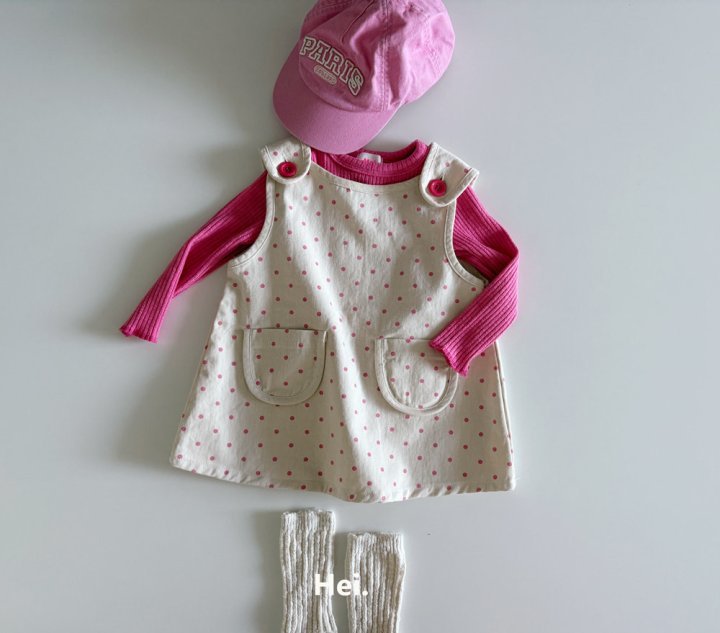 Hei - Korean Children Fashion - #kidzfashiontrend - Ribbed Tee - 9