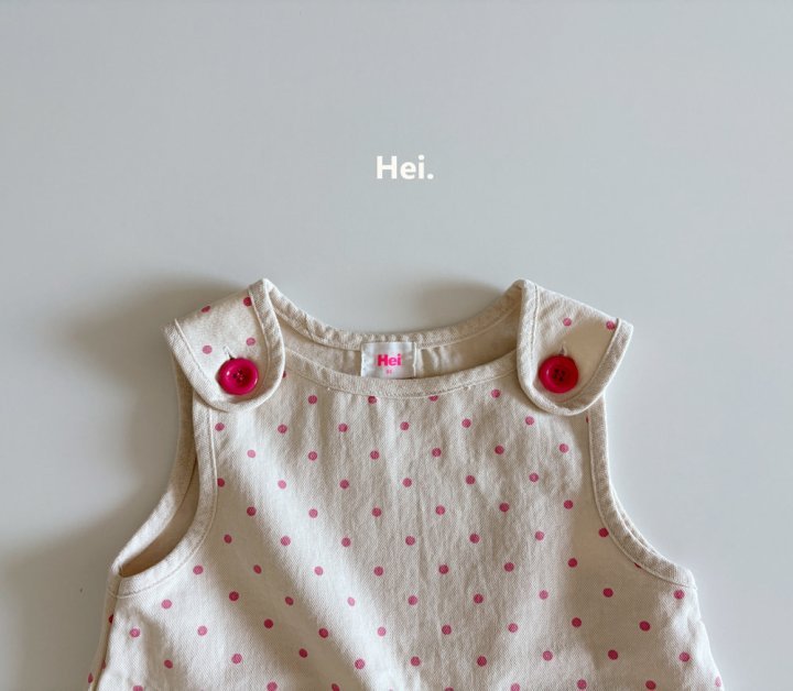 Hei - Korean Children Fashion - #kidzfashiontrend - Dot One-piece - 8