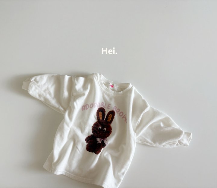 Hei - Korean Children Fashion - #kidzfashiontrend - Bunny Girl Tee - 5