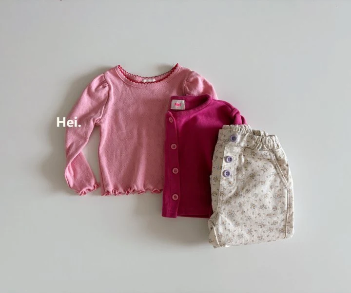 Hei - Korean Children Fashion - #kidzfashiontrend - Flower Pants - 6
