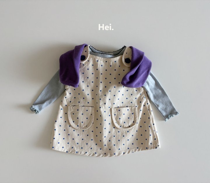 Hei - Korean Children Fashion - #littlefashionista - Dot One-piece - 10
