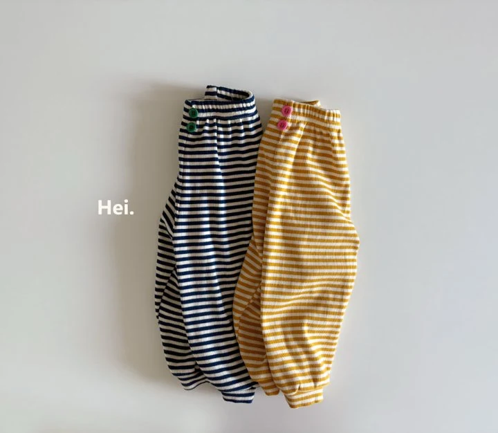 Hei - Korean Children Fashion - #magicofchildhood - Stripe Pants - 5