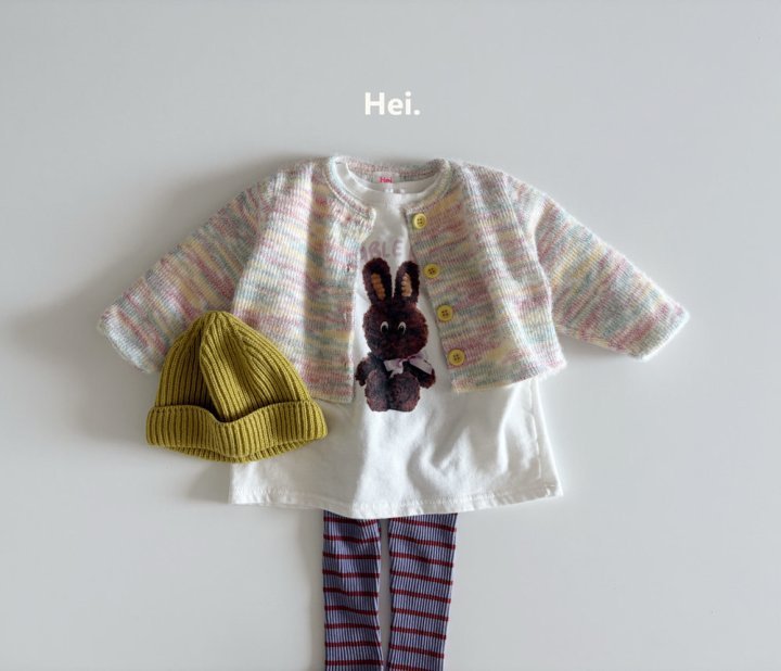 Hei - Korean Children Fashion - #minifashionista - Rainbow Cardigan - 11