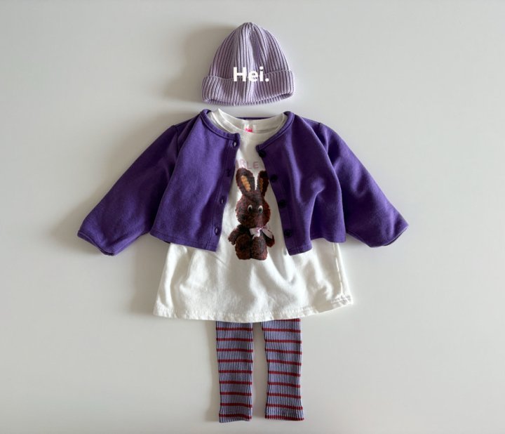 Hei - Korean Children Fashion - #minifashionista - Bunny Girl Tee - 9