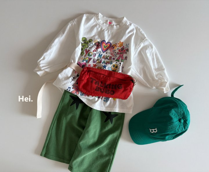 Hei - Korean Children Fashion - #prettylittlegirls - Drawing Tee - 9