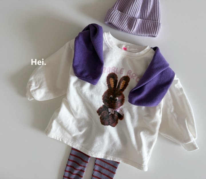 Hei - Korean Children Fashion - #todddlerfashion - Bunny Girl Tee - 11