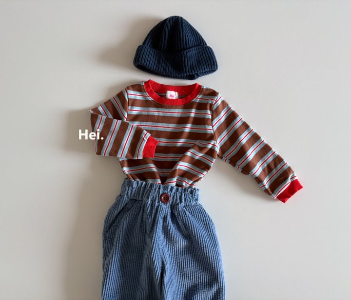 Hei - Korean Children Fashion - #toddlerclothing - Brownie Tee - 6