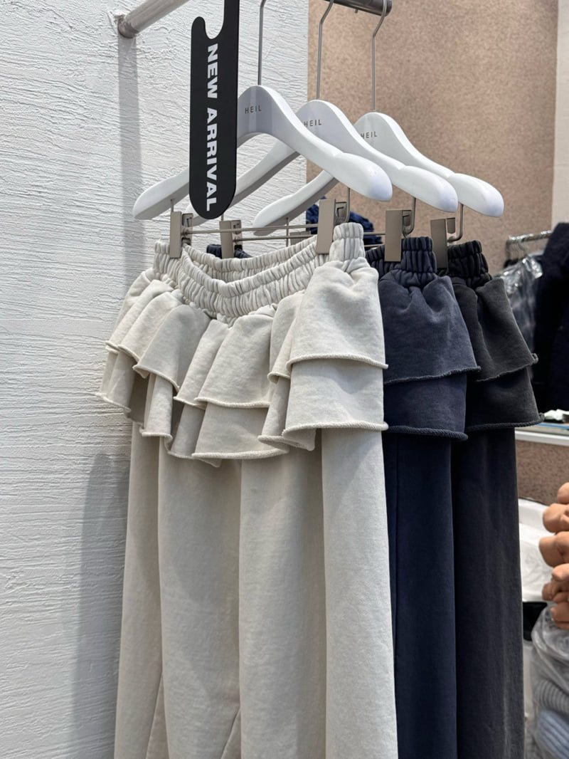 Heil - Korean Women Fashion - #momslook - Pigment Cancan Jogger Pants - 2