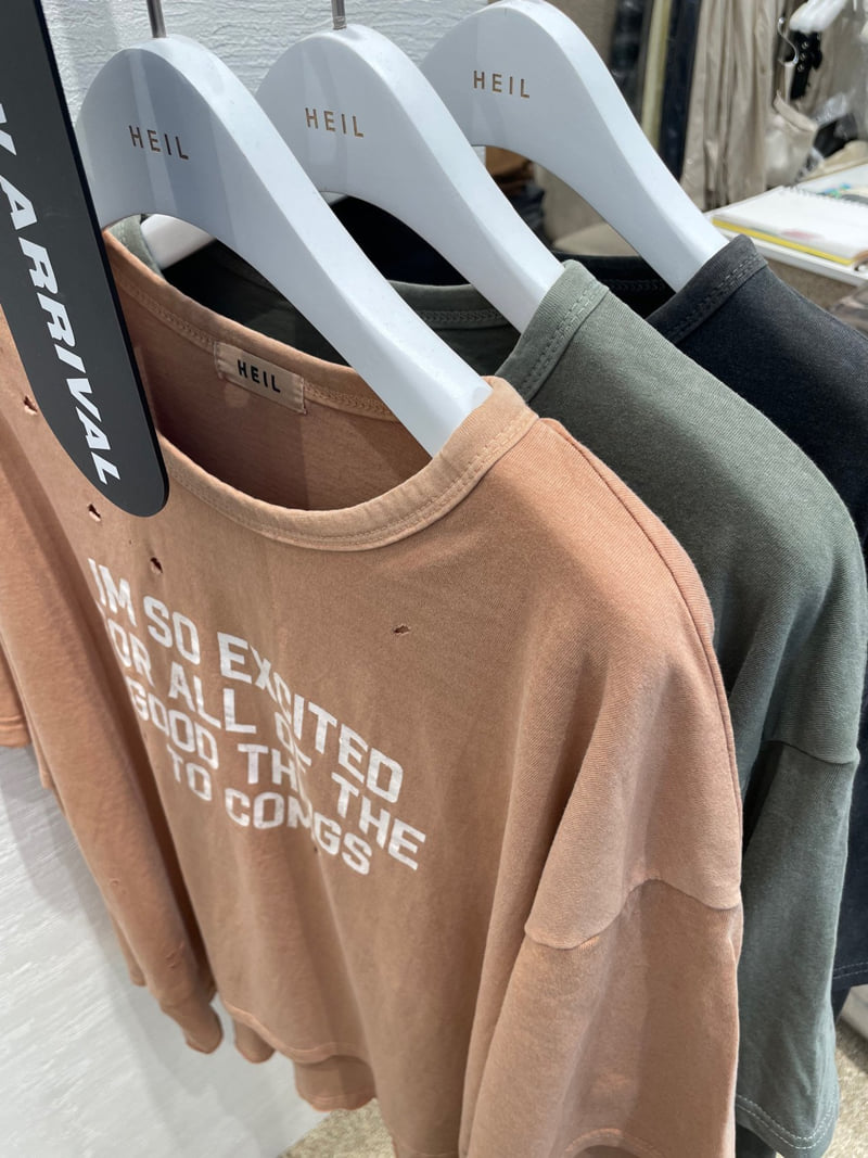 Heil - Korean Women Fashion - #momslook - Pigment Vintage Layered Tee - 3