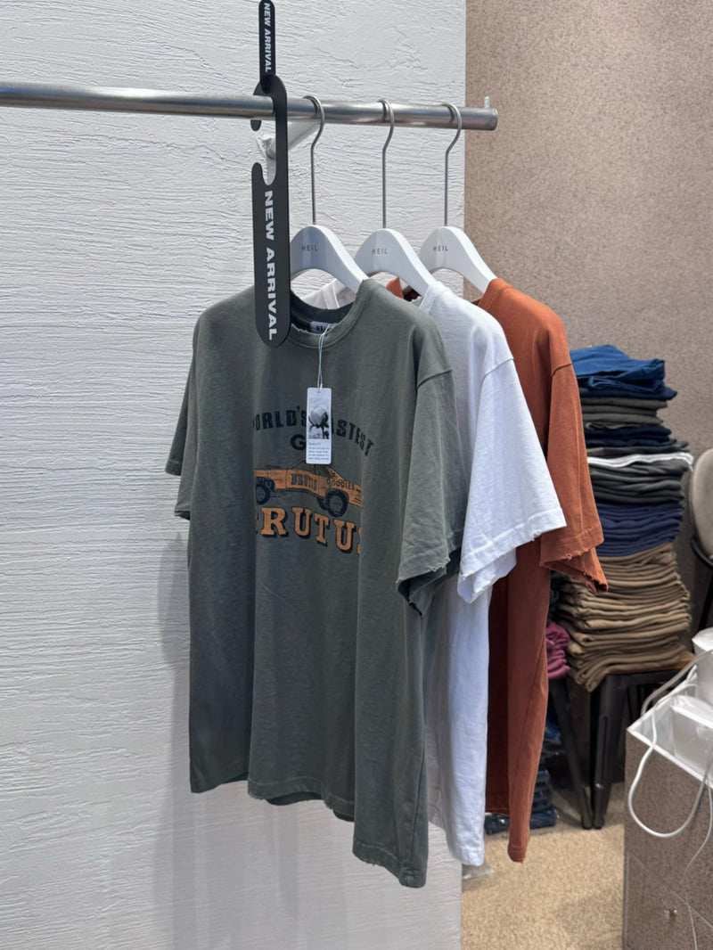Heil - Korean Women Fashion - #womensfashion - Old Car Vintage Tee - 3