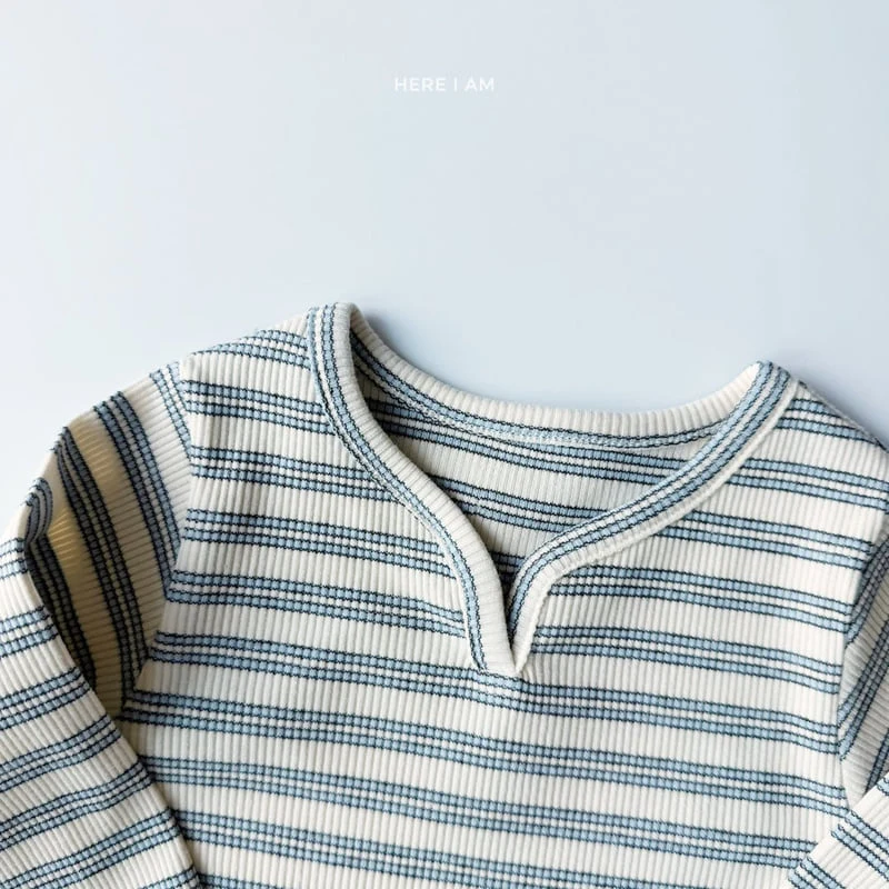 Here I Am - Korean Baby Fashion - #babyboutique - Coca Stripe Easywear - 5