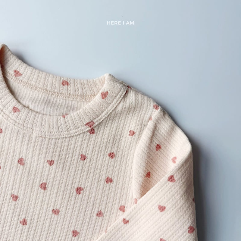Here I Am - Korean Children Fashion - #childofig - Heart Eyelet Easywear