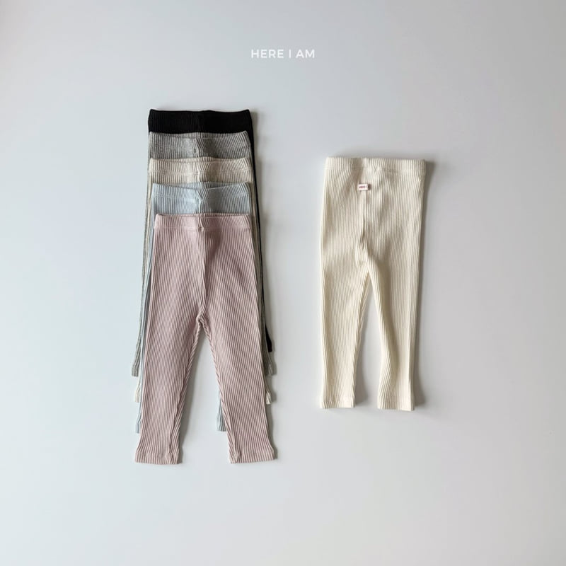 Here I Am - Korean Children Fashion - #childofig - Soft Ribbed Leggings