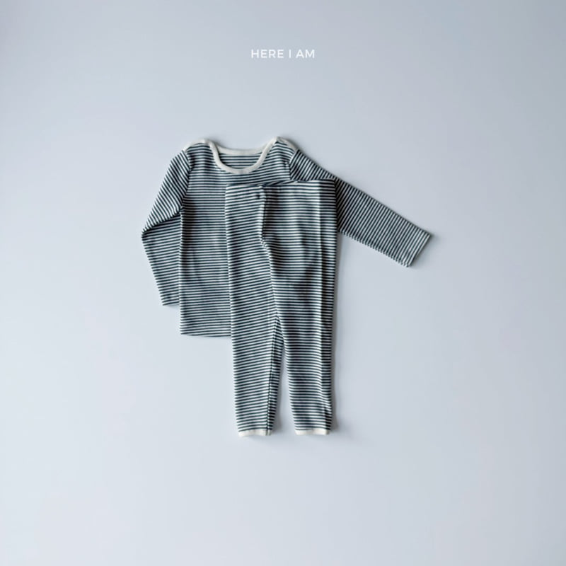 Here I Am - Korean Children Fashion - #childrensboutique - Jetty Stripe Ribbed Easywear - 8