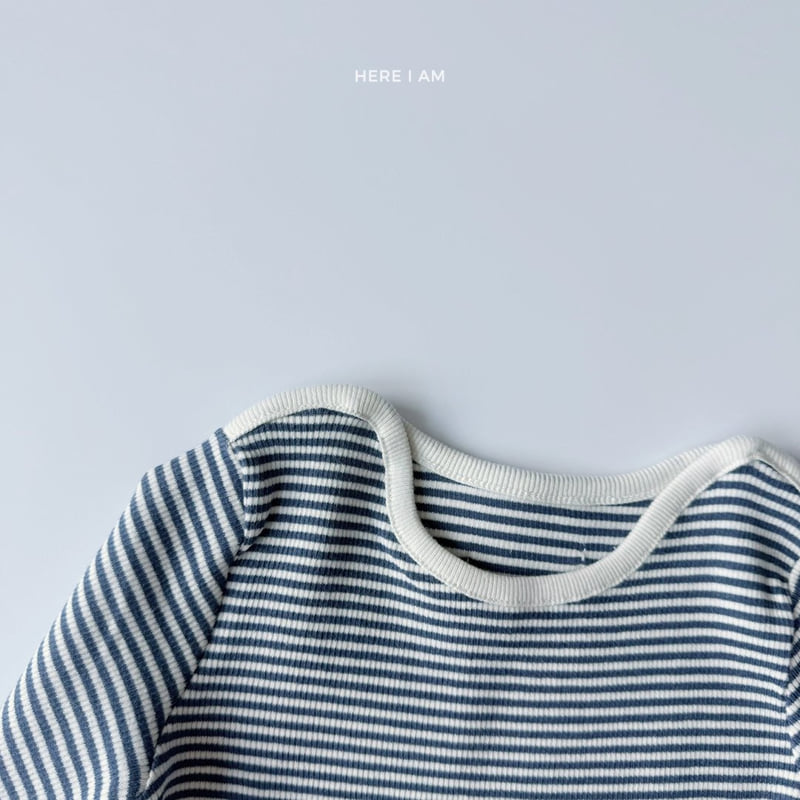 Here I Am - Korean Children Fashion - #designkidswear - Jetty Stripe Ribbed Easywear - 9