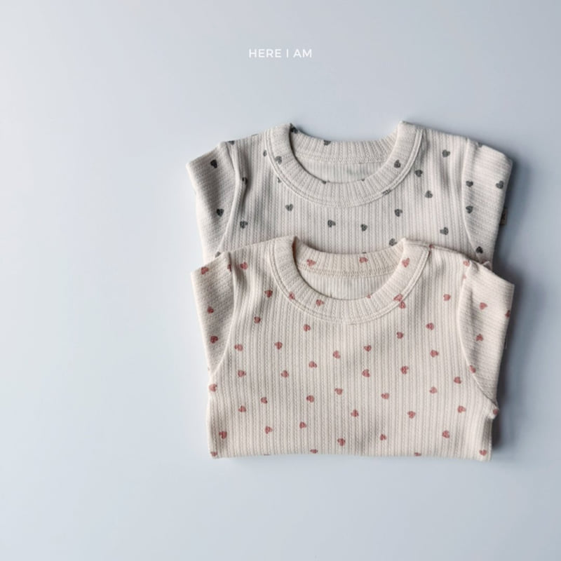 Here I Am - Korean Children Fashion - #discoveringself - Heart Eyelet Easywear - 5