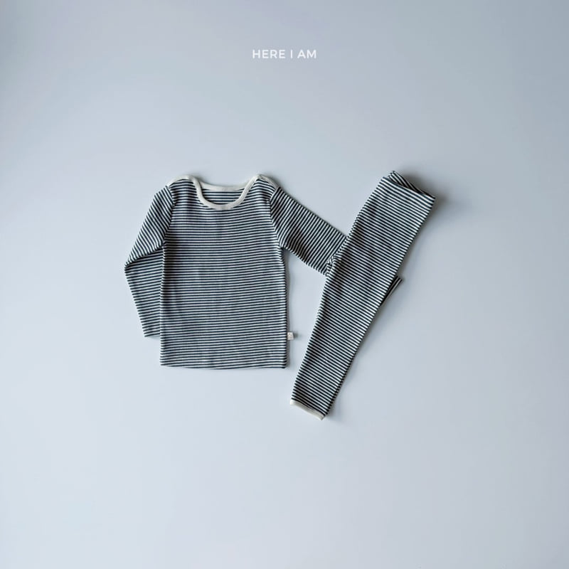 Here I Am - Korean Children Fashion - #discoveringself - Jetty Stripe Ribbed Easywear - 10