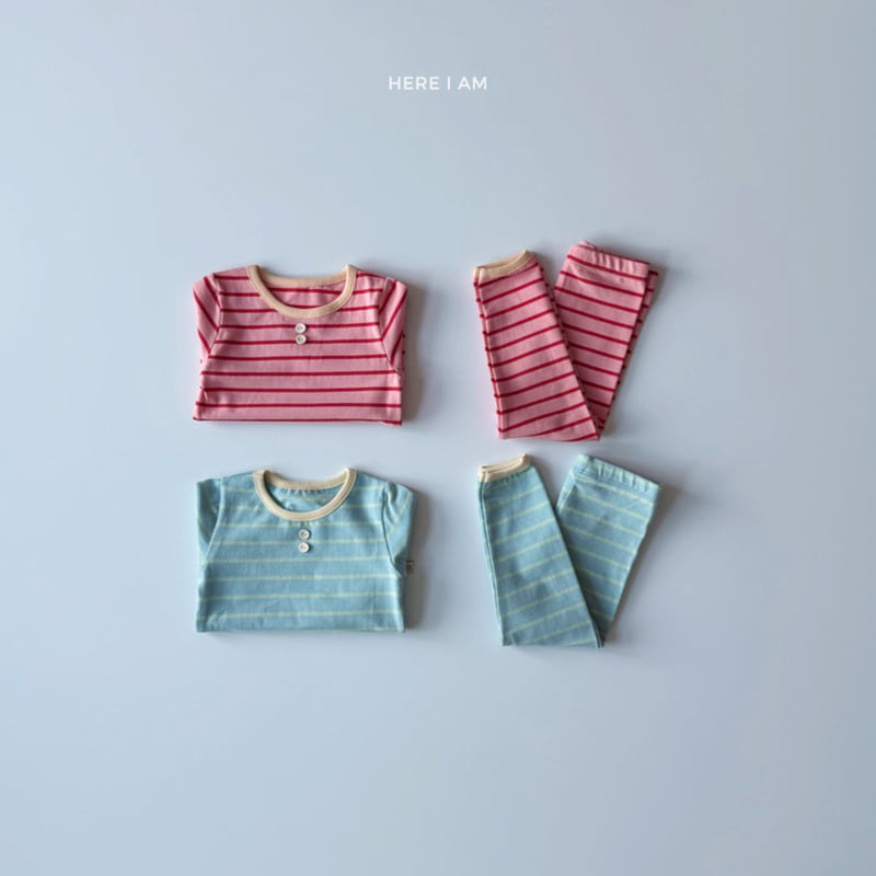 Here I Am - Korean Children Fashion - #littlefashionista - Madeleine Stripe Easywear - 5