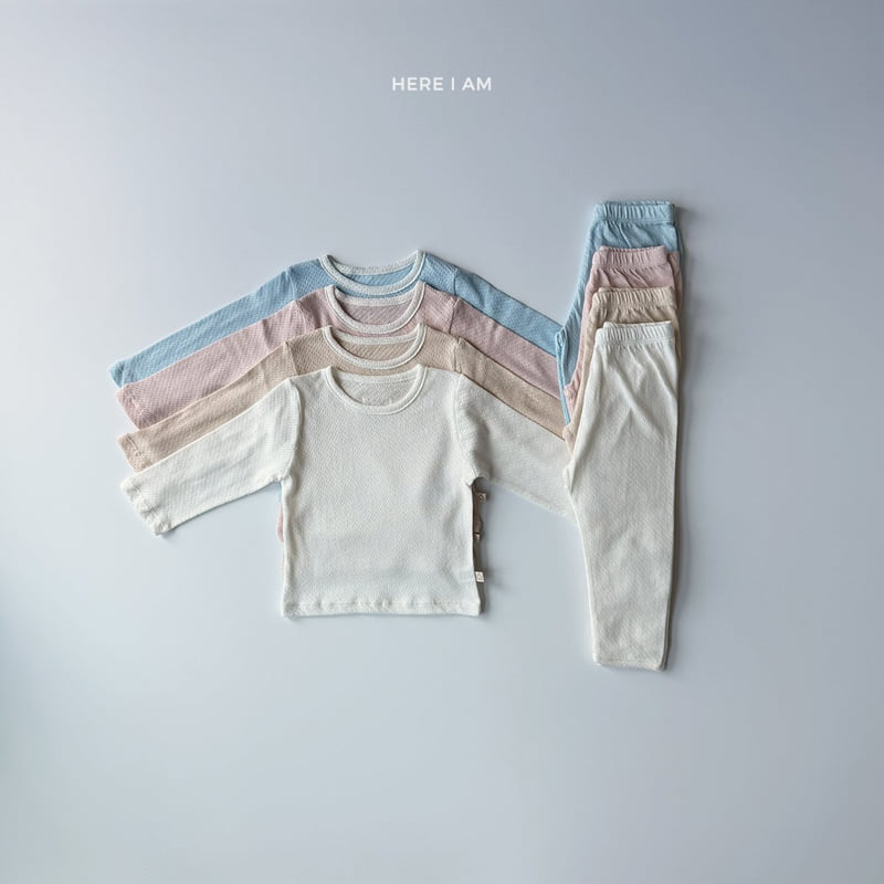 Here I Am - Korean Children Fashion - #minifashionista - Cotton Mesh Easywear
