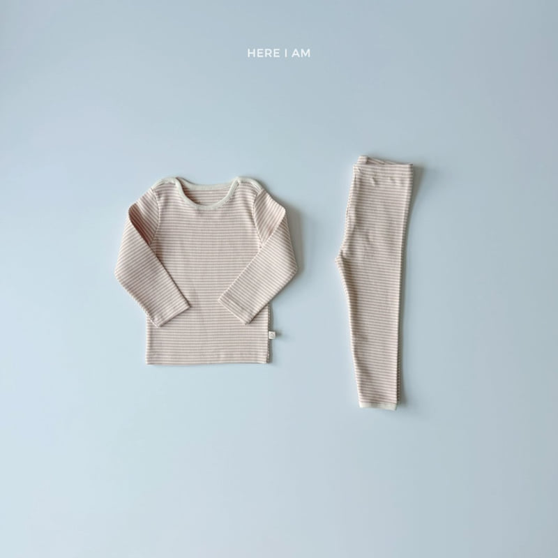 Here I Am - Korean Children Fashion - #stylishchildhood - Jetty Stripe Ribbed Easywear - 6