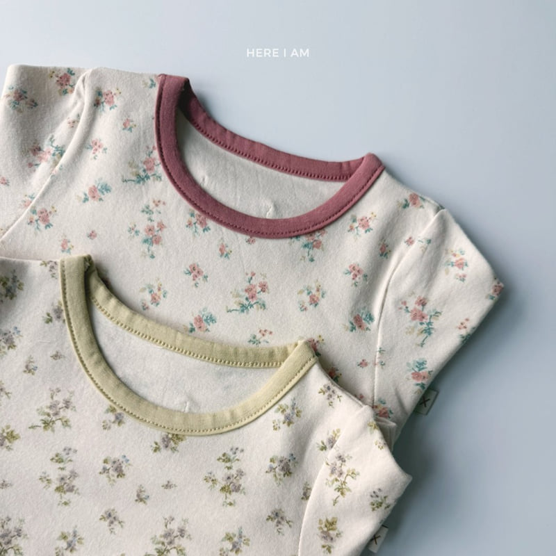Here I Am - Korean Children Fashion - #todddlerfashion - Rowan Flower Easywear
