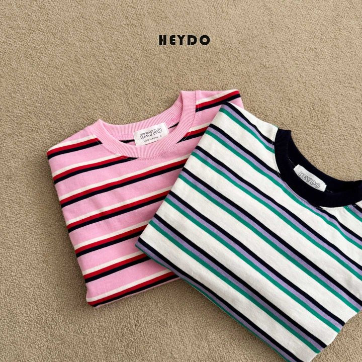 Heydo - Korean Children Fashion - #Kfashion4kids - Fox Multi Short Sleeve Tee