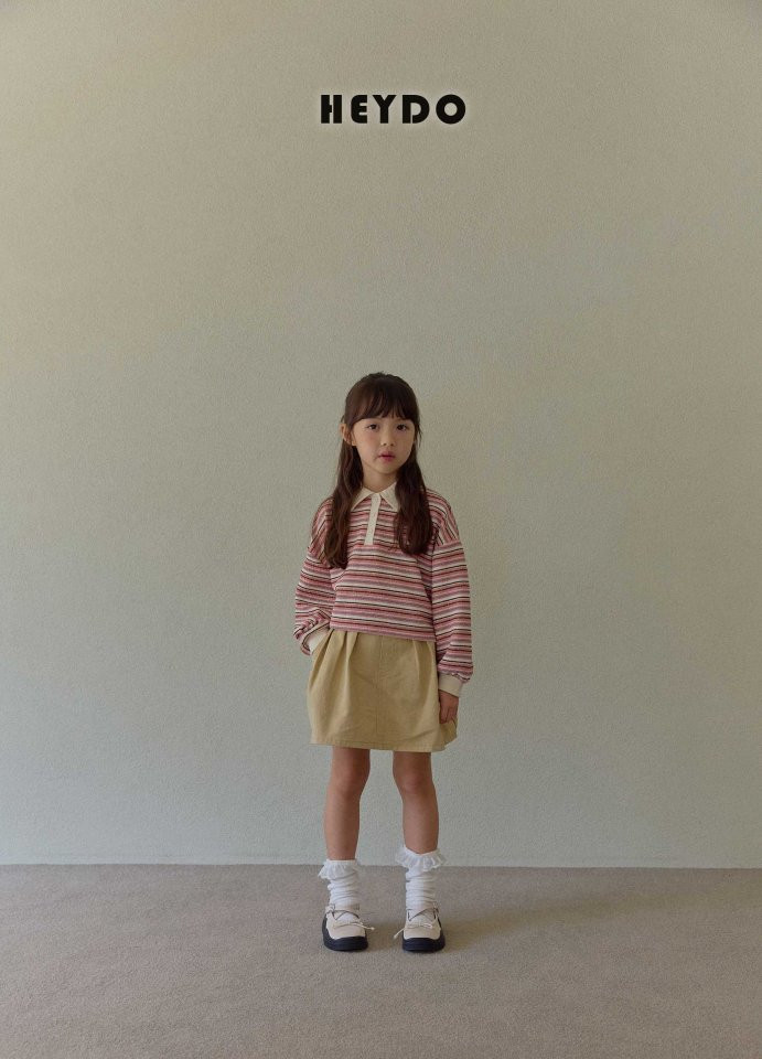 Heydo - Korean Children Fashion - #Kfashion4kids - Ember Pleated Skirt (Beige) - 9