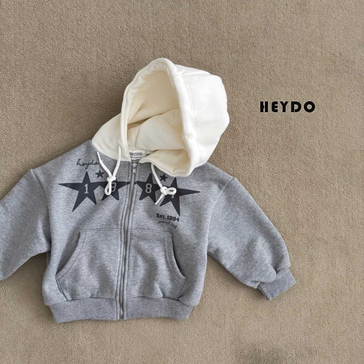 Heydo - Korean Children Fashion - #Kfashion4kids - 1984 Star Zip-Up Jumper - 2
