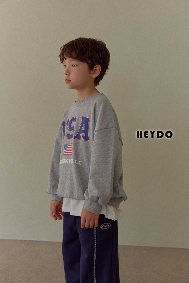 Heydo - Korean Children Fashion - #childofig - Logo Embroidery Pants - 10