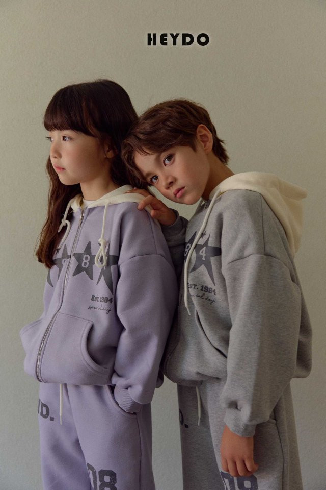 Heydo - Korean Children Fashion - #childofig - 1984 Star Zip-Up Jumper - 10