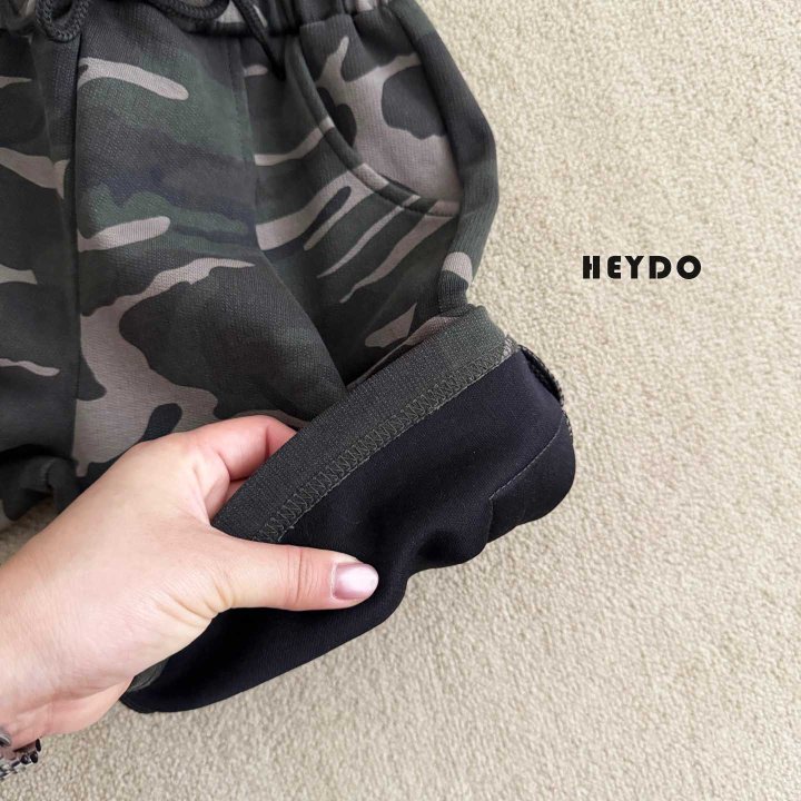 Heydo - Korean Children Fashion - #childofig - Camo Bermuda Pants - 4