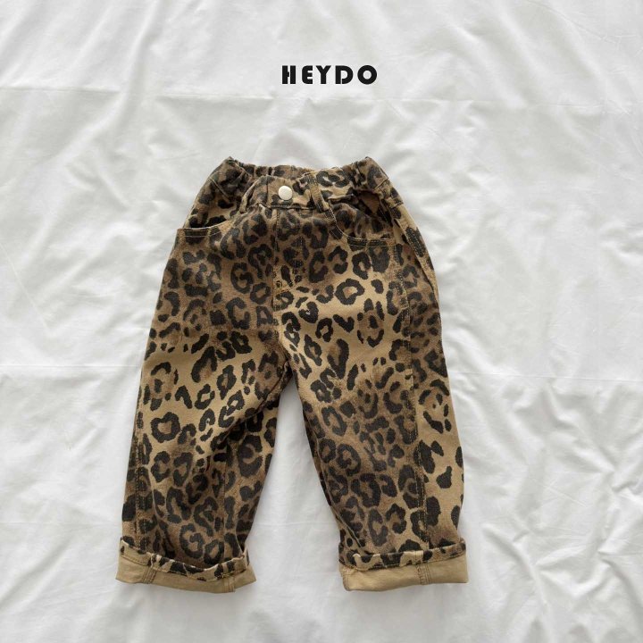 Heydo - Korean Children Fashion - #childrensboutique - Leopard Pants - 5